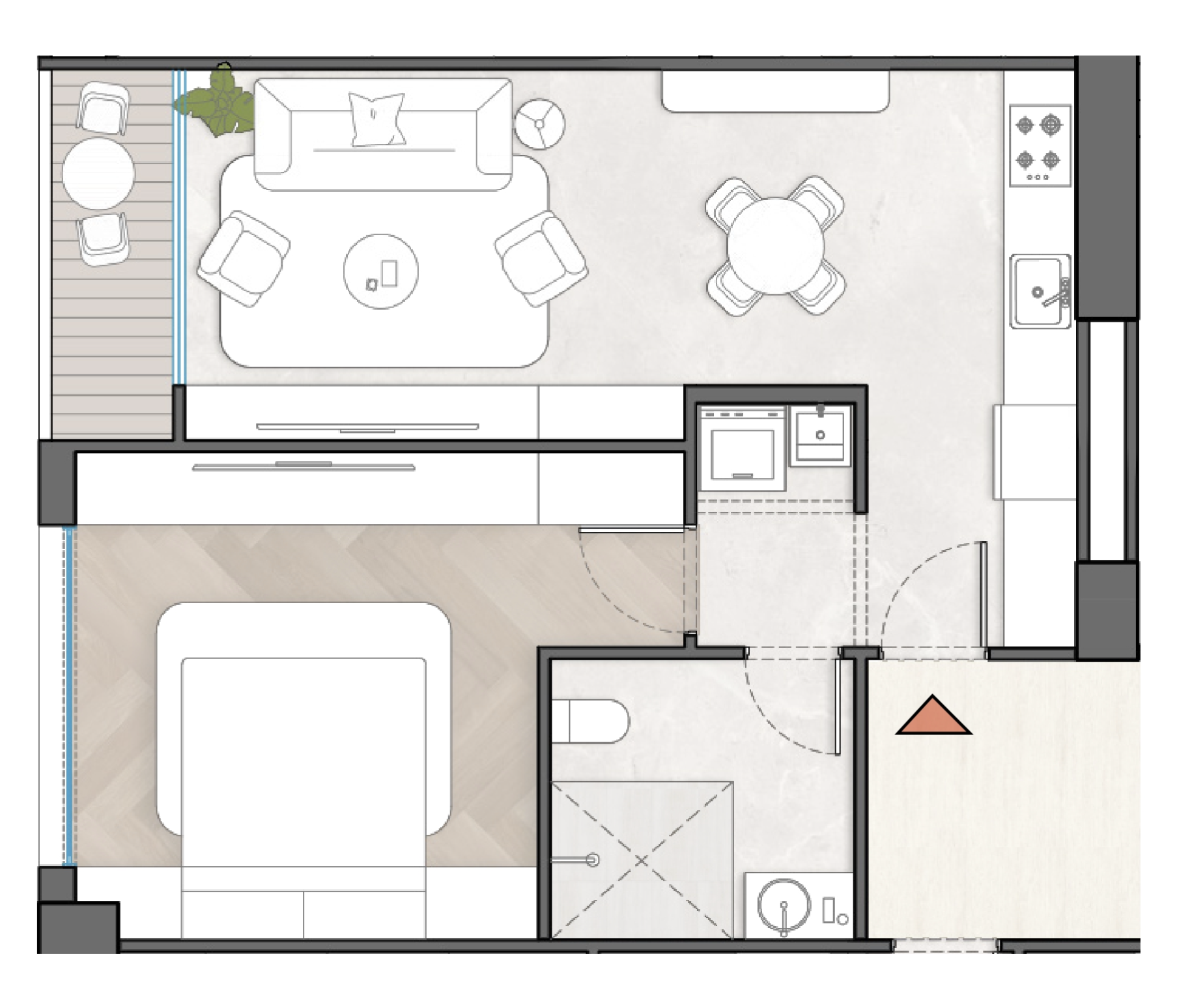 Plano del Apartamento 1-6