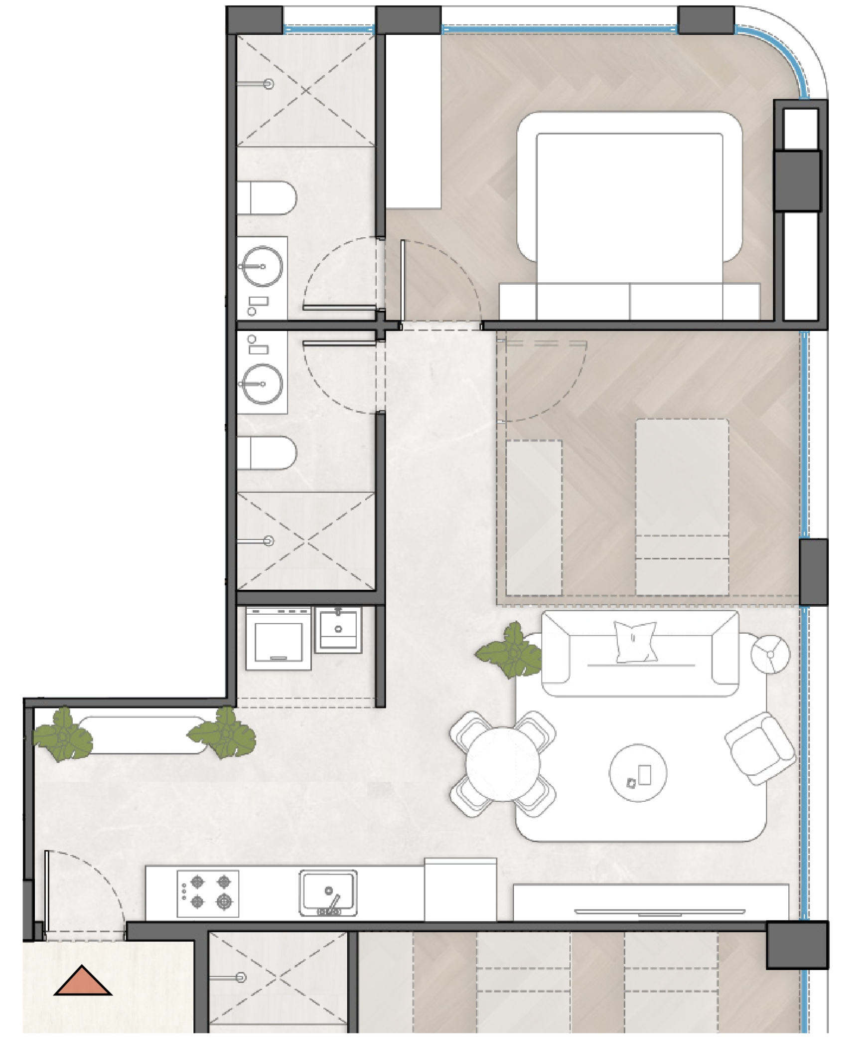 Plano del Apartamento 8