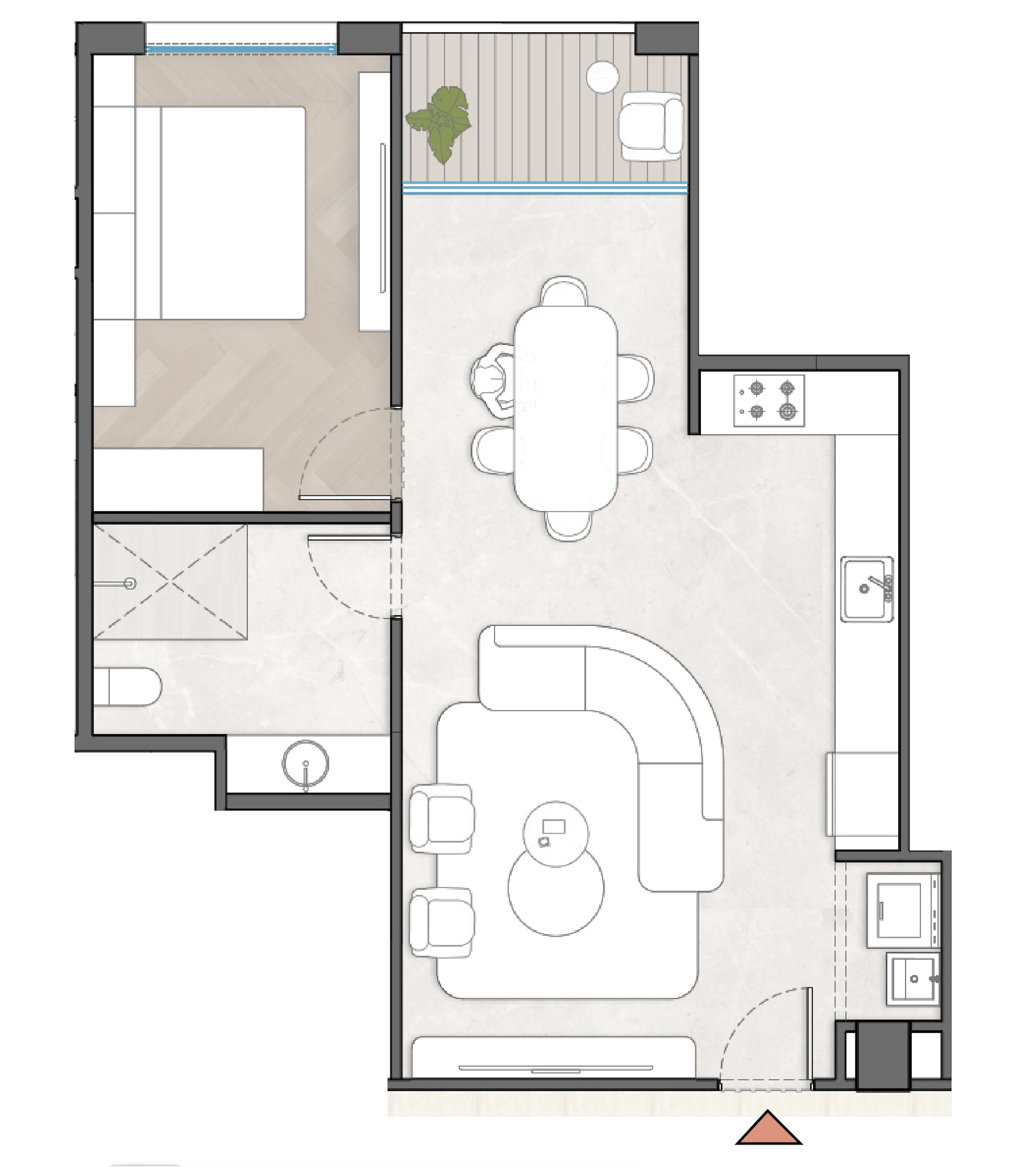 Plano del Apartamento 9