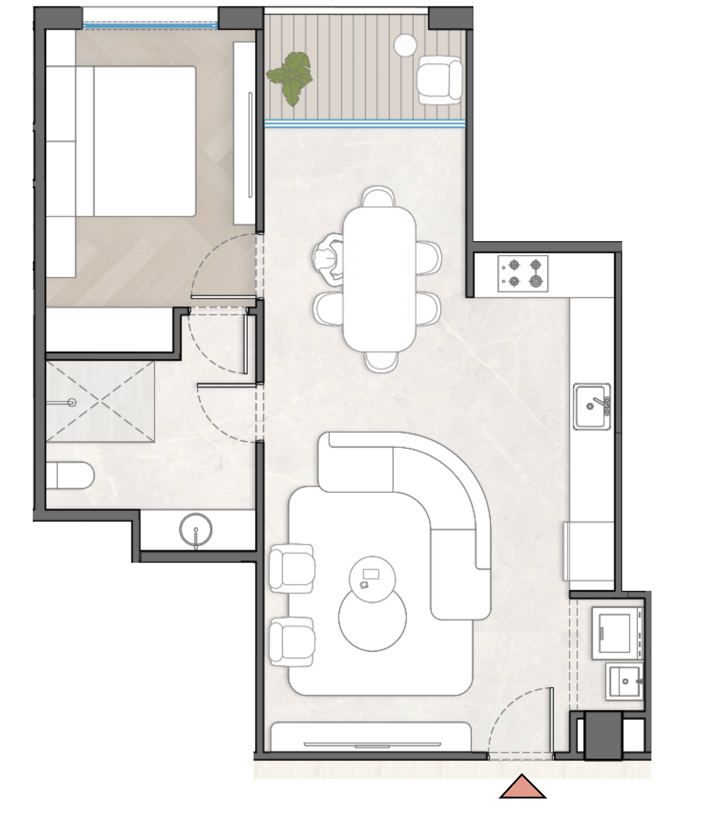 Plano del Apartamento 9